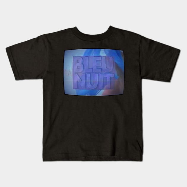 Bleu Nuit (Logo #2) Kids T-Shirt by Sudburied